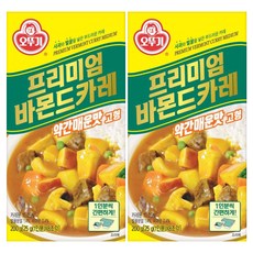 OTTOGI 不倒翁 佛特蒙咖哩塊 微辣, 200g, 2盒