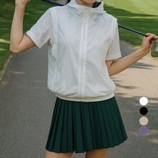 MarketA 女款寬鬆版型連帽高爾夫背心