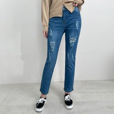 마이시즌 헤짐스판배기바지