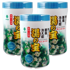 novopin 湯之寶 入浴劑 茉莉香 700g 罐裝 泡澡, 3罐