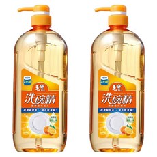 毛寶 潔淨強化洗碗精 柑橘清香, 1kg, 2瓶