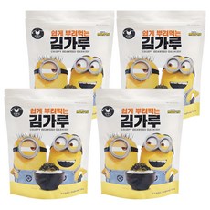 만전김 미니언즈 쉽게 뿌려먹는 김가루, 150g, 4개