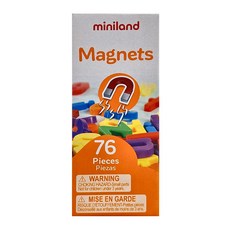 Miniland 磁性小寫字母組, 76片, 1組