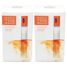 프리미어스티 실버 매직 티완드 셀러브레이션 홍차, 2.5g, 12개입, 2개