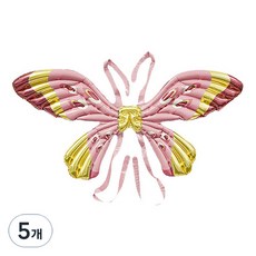 세컨드베스트 나비 날개 파티풍선 100 x 64 cm, NO. 08, 5개
