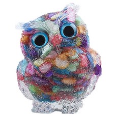 홈플로우 신년 부귀기원 다양한 색감 부엉이 장식 피규어, 19