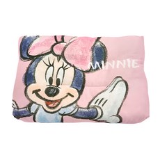 MICKEY MOUSE 米奇 針織水洗枕, 米妮 粉色, 1個