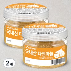 국내산 다진마늘, 250g, 2통