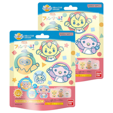 BANDAI 芬達 轉蛋沐浴球 內含小物件 適合3歲以上兒童, 100g, 2個