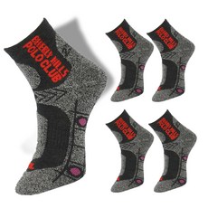 BEVERLY HILLS POLO CLUB 女士登山重木襪, 灰色的