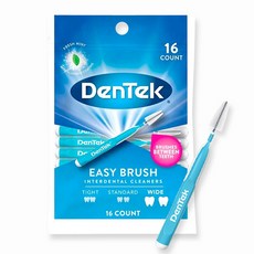 DenTek Easy Brush牙間刷 寬, 16入, 1個