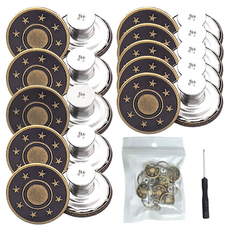 바지수선 요술단추, 브론즈스타, 10개