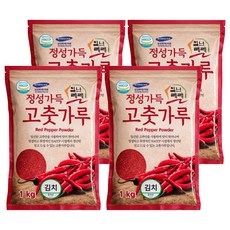 일년래래 중국산 김치용 고춧가루, 1kg, 4개