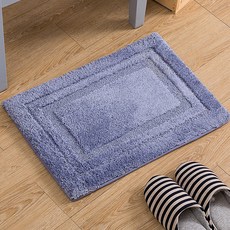 G+居家 記憶綿 毛絨彈力止滑墊 超細纖維, 浪漫紫