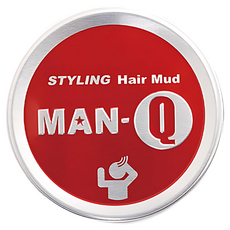 MAN-Q 強力塑型髮泥 60g，強力支撐，短中長髮適用, 1罐