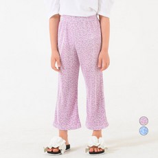 키즈레시피 여아용 냉감 통기성 부츠컷 플리츠팬츠