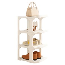 Otem 4層鞋架, 1個, 白色