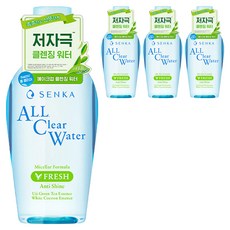 Senka All Clear Water Micellar Formula Fresh A, 230ml, 4個