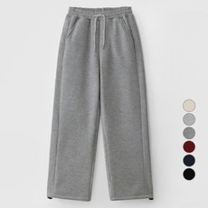 M.N.C 男士線條抽繩刷毛寬版長褲 MDIP668LJ