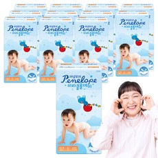 Penelope Miracle全天候乾爽黏貼型尿布, 第2階段, 624片