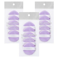 미샤 글로우 레이어링 핏 퍼프 5p, 3개, 혼합색상