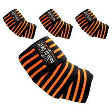 ZERO TO HERO 健身護肘 Type2 灰色 兩件套, 橘色, 2套