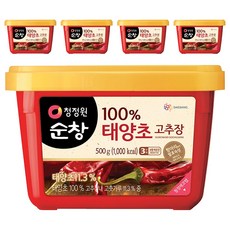 清淨園 太陽草辣椒醬, 5個, 500g