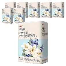 코멧 순백 3겹 라벤더 바닐라 롤화장지, 30m, 30개입, 8개