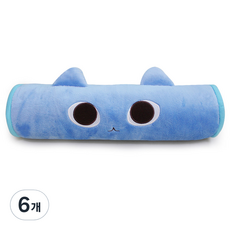 ANINARA Hello Cat 車用頸枕, 天藍色, 6個