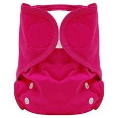 babyan 口袋式魔鬼氈尿布兜 均碼, 櫻桃粉紅, 1件