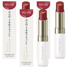 media 媚點 台灣公司貨 潤透渲彩唇膏, RD-06, 3支, 3.1g