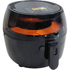 EVERTON HOUSE 旋轉型氣炸鍋 6.5L, EHKB-AF5222B, 黑色