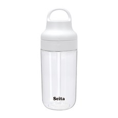 Seita Needco Urban Stro Tritan 便攜式水瓶, 白色