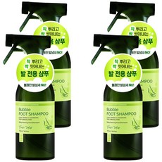 HAARAZ 泡沫足部清潔露 清新薄荷香, 1入, 4個, 500ml