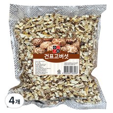 오케이식품 건 표고깍두기, 4개, 100g
