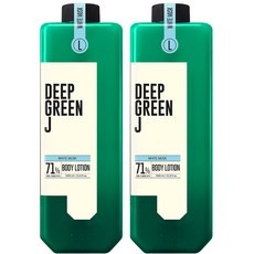 JSOOP Deep Green J 香氛潤膚乳 White Musk, 1L, 2入