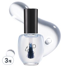 팁토우 레제리시모 네일 폴리쉬, 101 글라스 투명색, 10ml, 3개