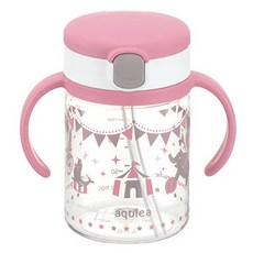 릿첼 AQ 빨대컵, 200ml, 1개, 핑크