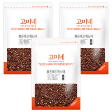 Gourmine 烤紅藜麥, 500g, 3個