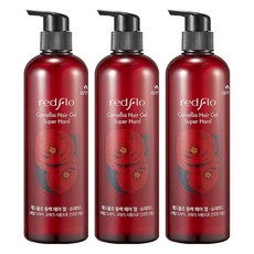 Flor De Man Redflo 山茶花超強塑型髮膠, 500ml, 3個