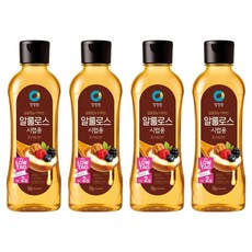 청정원 알룰로스 시럽용, 500g, 4개