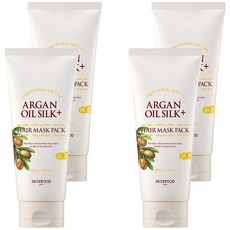 SKINFOOD 摩洛哥堅果油絲綢強效髮膜, 200g, 4個