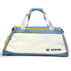 엑스크럼 스포츠 헬스 기내용 더플백, 블루, 1개