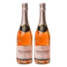 벤돔 페틸런트 유기농 무알콜 스파클링 와인 로제, 750ml, 2개