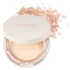 NATINDA 控油蜜粉餅, 柔軟自然 23號, 1個