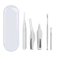 VITAHALO LED耳朵清潔工具 灰色 5件組, 1個裝