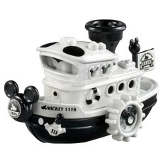 TOMICA 迪士尼 Disney Moto 特仕車 米奇蒸氣船 954194, 黑色 + 白色, 1台