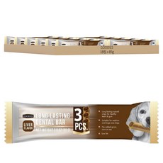 GOODIES 耐嚼型潔牙棒 3支 無添加穀物 凹槽形狀設計, 雞肝風味, 85g, 18包