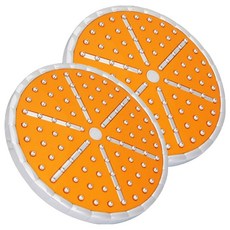 KOXINA向日葵Sun Head淋浴噴頭, 橘色, 2個