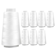 Unique Premium OWL Coresa 縫紉線, 01 白色, 8個